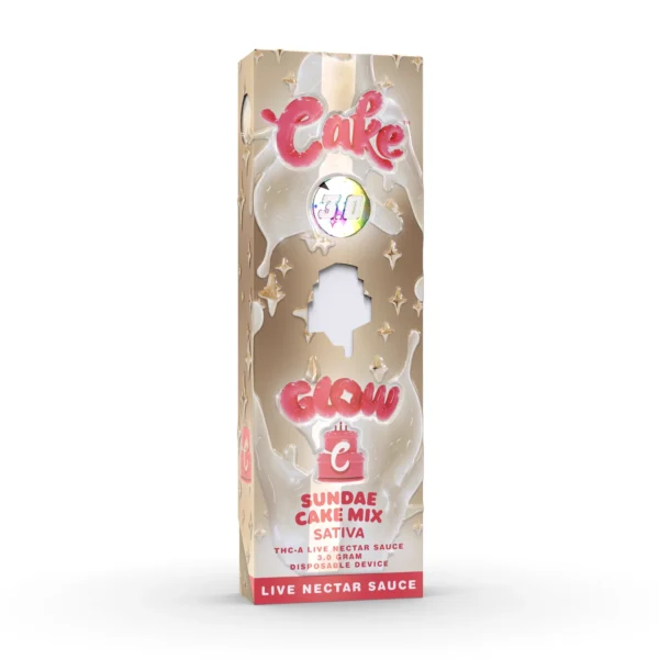 Cake Glow Disposable Sundae Cake Mix 3g