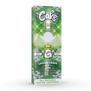 Cake Money Line Disposable Grogu Grape 3g