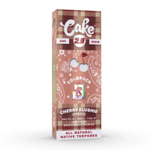 Cake Cold Pack Disposable Cherry Zlushie 2g