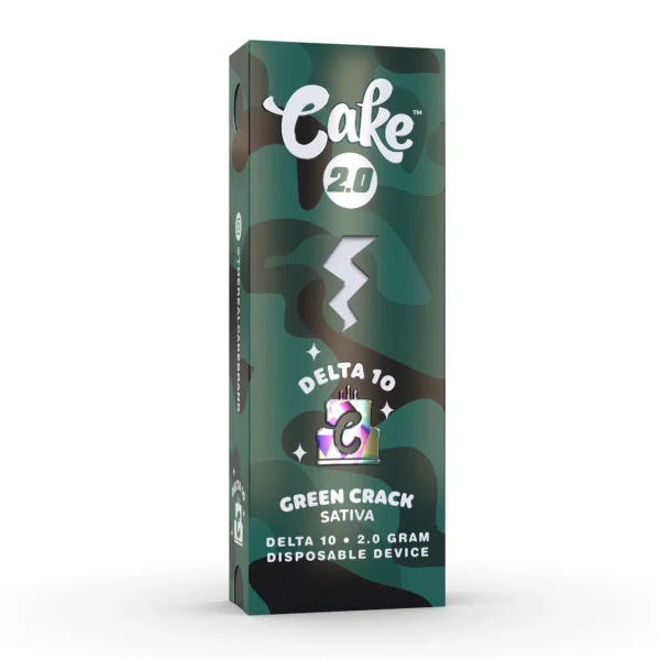 Cake Delta 10 Disposable Green Crack 2g