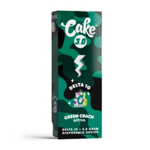 Cake Delta 10 Disposable Green Crack 3g