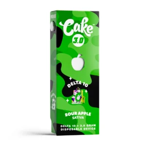 Cake Delta 10 Disposable Sour Apple 3g