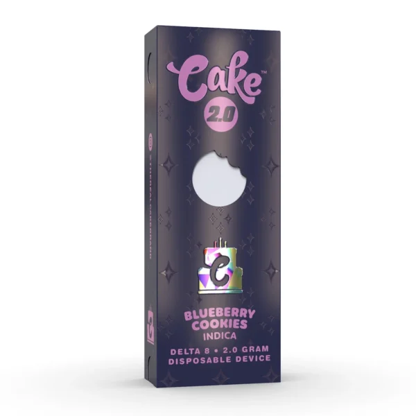 Cake Delta 8 Disposable Blueberry Cookies 2g