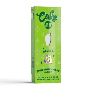 Cake Delta 8 Disposable Thin Mint Shake 3g