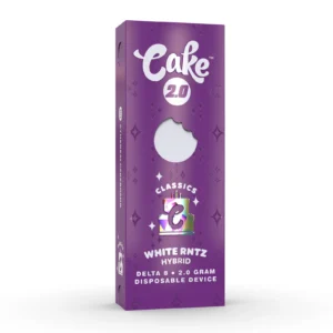 Cake Delta 8 Disposable White RNTZ 2g