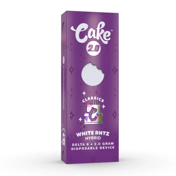 Cake Delta 8 Disposable White RNTZ 2g