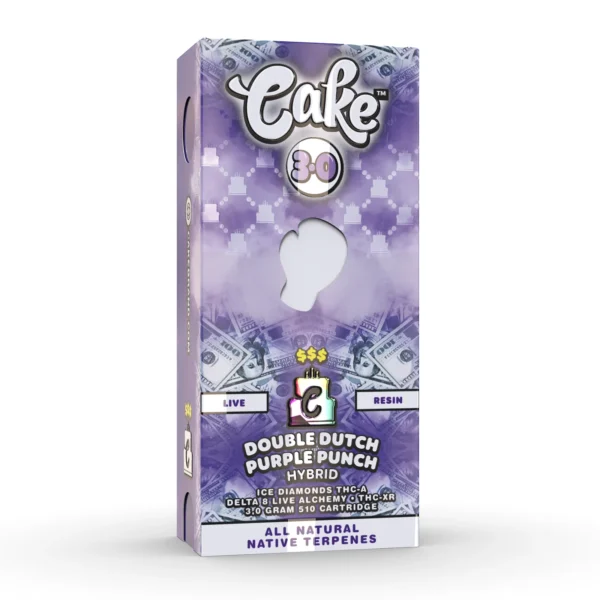 Cake Money Line 510 Cartridge Double Dutch Purple Punch 3g