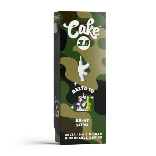 Cake delta 10 disposable AK-47 3g